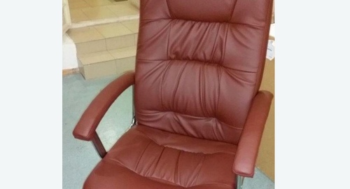 Обтяжка офисного кресла. Адмиралтейская